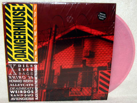 V/A DANGERHOUSE VOLUME ONE Compilation LP Pink Vinyl